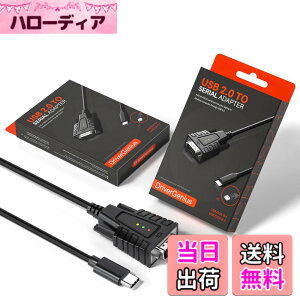 �y���������zDriverGenius USB232A-B-C Variant �F�F�u���b�N�A�T�C�Y�F2��/�p�b�P�[�W, 3xLED, C