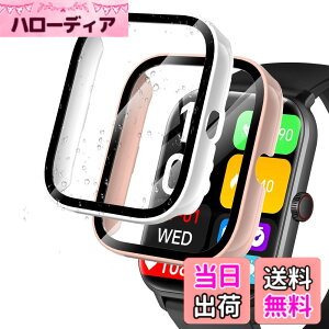 �y���������zYCJDP ��̌^�P�[�X for KW105-G01/HOIBAI/Segick �X�}�[�g�E�H�b�` �p�̃P�[�X �S�ʕی� 2�� PC�f�ނƋ����K���X�t�B���� (�z���C�g+�s���N) �F�F�z���C�g+�s���N�A�T�C�Y�FVialove KW105-G01