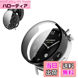 �y���������zFor Xiaomi Watch S4 41mm �p �P�[�X �J�o�[ KONXISA Xiaomi Watch S4 41mm �J�o�[+�t�B���� ��̌^�iPC�P�[�X+�K���X�t�B�����j�����ߗ� �C�菝�h�~ �Ռ��z�� �����[�d�\ �S�ʕی� ���E�ȒP�i
