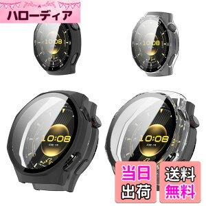 �y���������zFor HUAWEI WATCH GT6 Pro 46mm �p �P�[�X �J�o�[ KONXISA HUAWEI WATCH GT6 Pro 46mm �J�o�[+�t�B���� ��̌^�iPC�P�[�X+�K���X�t�B�����j�����ߗ� �C�菝�h�~ �Ռ��z�� �����[�d�\ �S�ʕی� ��