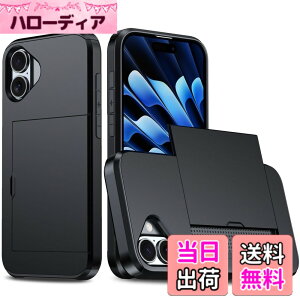 �y���������zfor iPhone 16 / iPhone 17 Pro �K�p �P�[�X �J�[�h���[ �w�� �蒠�^ �A�C�t�H�� 16/17 �P�[�X �J�[�h���� �ČRMIL�K�i �ϏՌ��ŋ� iphone17 �g�уP�[�X �����h�~ �S�ʕی� �w��h�~ ��ʃ���
