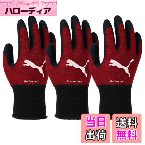 �y���������z[���j���[���h] PUMA(�v�[�}) WORK GLOVES �����o�[�e�b�N PG-1340 �~�b�N�X���b�h Rubber Tech �V�R�S���R�[�e�B���O �F�F�~�b�N�X�J���[���b�h�A�T�C�Y�FM