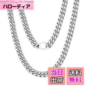 �y���������z[Richsteel] �약�l�b�N���X �����Y �`�F�[�� 316L�X�e�����X �����A�����M�[�Ή� �ɑ� 4�ʃJ�b�g B�n �q�b�v�z�b�v �A�N�Z�T���[ �F�F��9mm�E�V���o�[