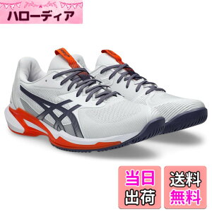 �y���������zasics(�A�V�b�N�X) �����Y �e�j�X�V���[�YSOLUTION SPEED FF 3 �F�F103(�z���C�g/�O���C�b�V���p�[�v��)�A�T�C�Y�F28.0 cm 2E