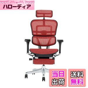 �y���������z�G���S�q���[�}��2(Ergohuman2) �I�t�B�X�`�F�A �F�F�t���[��:BLACK / ���b�V��:RED�A�T�C�Y�F�n�C�^�C�v�E�I�b�g�}������