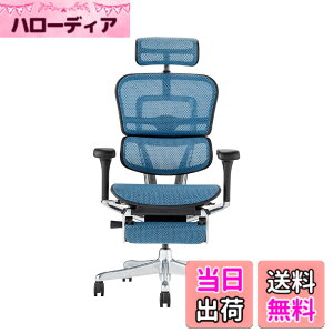 �y���������z�G���S�q���[�}��2(Ergohuman2) �I�t�B�X�`�F�A �F�F�t���[��:BLACK / ���b�V��:BLUE�A�T�C�Y�F�n�C�^�C�v�E�I�b�g�}������