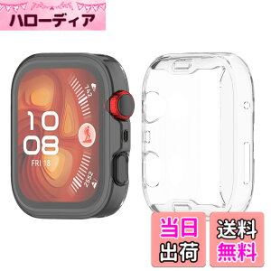 �y���������zAnkersaila �P�[�X �Ή� Huawei fit 4/Huawei fit 4 pro,�P�[�X �J�o�[ TPU �S�ʕی� �J�o�[ �y�� �ϏՌ��� �C�菝�h�~ �����ߗ� �E���ȒP �F�F�N���A�A�T�C�Y�FWatch fit 4