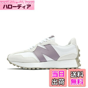 �y���������znew balance(�j���[�o�����X) ���f�B�[�X 327 WS327 W327 �����f���X�j�[�J�[ �F�FKH(WHITE/PURPLE)�A�T�C�Y�F22.5 cm B
