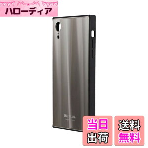 �y���������ziPhone XR �w�ʃK���X�V�F���P�[�X�uSHELL GLASS SQUARE�v �V���o�[ �F�F�V���o�[