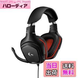 �y���������zLogicool G ���W�N�[�� G �Q�[�~���O�w�b�h�Z�b�g G331 PS5 PS4 PC Switch �L�� 2.1ch �X�e���I 3.5mm �y�� �m�C�Y�L�����Z�����O �P�ꐫ �t���b�N�� �}�C�N�t�� �������K�i �F�F�u���b�N�A�T