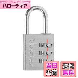 �y���������zMaster Lock (�}�X�^�[���b�N) �i���o�[�ώ��싞�� �F�F�V���o�[�A�T�C�Y�FM