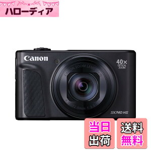 �y���������zCanon �R���p�N�g�f�W�^���J���� PowerShot SX740 HS �F�F�u���b�N�A�T�C�Y�FSX740