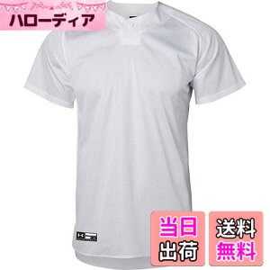 �y���������zunderarmour(�A���_�[�A�[�}�[) 01 UA MESH UNIFORM SHIRT ���L���E�\�t�g���j�t�H�������V���V���c (1314083-100) �F�F�z���C�g�A�T�C�Y�F3XL