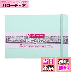 �y���������z�^�[�����X�W���p��(Talens Japan) �A�[�g�N���G�[�V�����X�P�b�`�u�b�N �G��`���蒠 �F�F�t���b�V���~���g�A�T�C�Y�F21x15cm