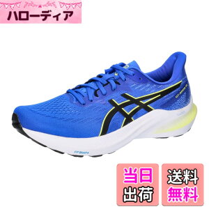 �y���������zasics(�A�V�b�N�X) �����Y GT-2000 12�����j���O�V���[�Y �F�F400(�C�����[�W�����u���[/�u���b�N)�A�T�C�Y�F28.0 cm 2E