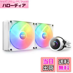 �y���������zNZXT KRAKEN �ȈՐ���CPU�N�[���[ �F�F�z���C�g�A�T�C�Y�F280mm