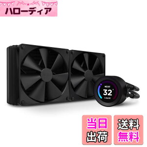 �y���������zNZXT KRAKEN �ȈՐ���CPU�N�[���[ �F�F�u���b�N�A�T�C�Y�F280mm