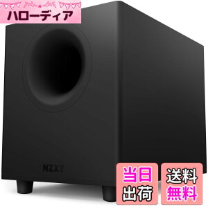 �y���������zNZXT Relay Subwoofer Black AP-SUB80-JP 140W�o�� �T�u�E�[�t�@�[ Speakers �f�X�N�g�b�v�T�C�Y �A���v���� PC�X�s�[�J�[