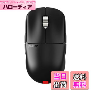 �y���������zPulsar Gaming Gears eS Series ���C�����X �Q�[�~���O�}�E�X ���y�� 65�O���� 1ms 26000 DPI Optical Sensor PAW3395 �������K�i �F�F�u���b�N�A�T�C�Y�FMedium