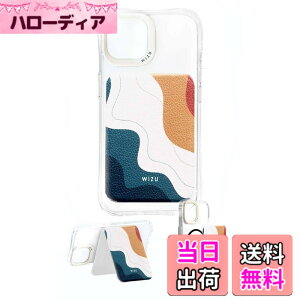 �y���������zwizu (�E�B�Y���[) �J�[�h�z���_�[ �X�^���h MagSafe�Ή� �J�[�h���� �X�}�z�X�^���h �E�H���b�g�X�^���h ���U�[ �}�O�l�b�g�V�[���t�� �F�FWave