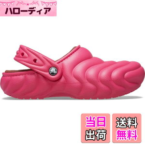 �y���������zCrocs �j�����p�B Crocs Classic Lined Overpuff Clog Unisex Adult�N���b�O �F�F�h���S���t���[�c�A�T�C�Y�F24.0 cm