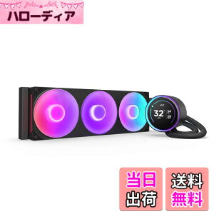 �y���������zNZXT Kraken Elite 240 RGB v2 �ȈՐ���CPU�N�[���[ �F�F�u���b�N�A�T�C�Y�F360mm