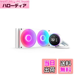 �y���������zNZXT Kraken Elite 240 RGB v2 �ȈՐ���CPU�N�[���[ �F�F�z���C�g�A�T�C�Y�F280mm