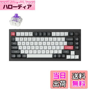 �y���������z�y�������K�i�zKeychron Q1 HE QMK���C�����X�E�J�X�^���L�[�{�[�h�A�z�[������Gateron�_�u�����[���}�O�l�b�g�X�C�b�`�A���s�b�h�g���K�[�A2.4 GHz/Bluetooth/�L���ڑ��ARGB���C�g�A�z�b