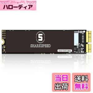 �y���������zS SHARKSPEED SSD MacBook��p�A�b�v�O���[�h�L�b�g M.2 PCIe NVMe Gen3.0x4 �Ή����f�� MacBook Air A1465 A1466(2013-2015,2017), MacBook Pro A1502 A1398(Retina 2013-2015) �F�FMacBook��pSSD�A�T�C�Y�F512GB