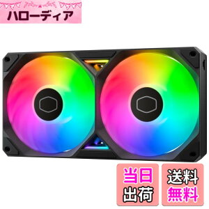 �y���������zCooler Master SickleFlow Edge 240 360 ARGB PC�P�[�X�t�@�� 240mm ��̌^�t���[�� �F�F�u���b�N�A�T�C�Y�F240mm