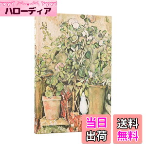 �y���������zPaperblanks/�y�[�p�[�u�����N�X 2026�N�x �p��Ń_�C�A���[ �n�[�h�J�o�[ Cezanne's Terracotta Pots and Flowers �~�j DE0730-3 �F�FCezanne's Terracotta Pots and Flowers �~�j