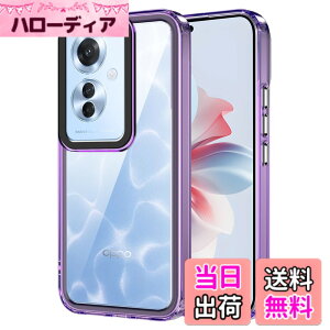 �y���������zKeeFos �P�[�X For OPPO Reno 11A/OPPO Reno 11F 5G �P�[�X �J�o�[ Reno 11F 5G �J�o�[ OPPO Reno 11F �X�}�z�P�[�X TPU+PC�f�� �ϋv�� �ϏՌ� �ی�P�[�X ���΂ݖh�~ �����^�т₷���P �X�g���b�v�z�[