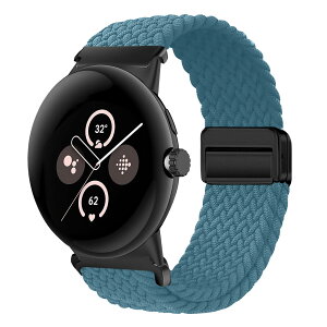 �y���������z[KeeFos] �o���h Google Pixel Watch 4 41mm/Pixel Watch 3 41mm/2/1 �Ή� �����o���h �i�C���� �ґg �X�g���b�v ���C�o�b�N���t�� �}�O�l�b�g���o�b�N�� �ւ��x���g �ʋC�� �L�k�� �X�|�[�c ����
