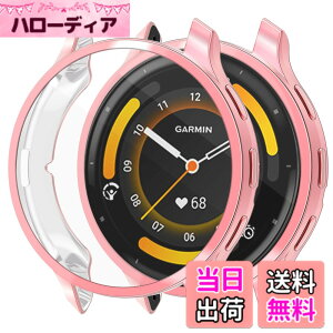 �y���������zTOORQR For GARMIN Venu 3�Ή� �P�[�X �K�[�~��Venu 3 �g�E�H�b�`�P�[�X ��̌^ �ϏՌ� TPU�f�ޒ����^ ���h�~ �S�ʕی� �w��h�~ ��U�h�~ �����x �����ߗ� venu 3 �p �J�o�[ 45mm �F�F�s���N