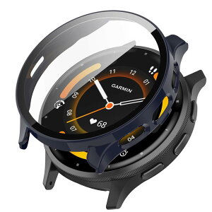 �y���������zTOORQR For GARMIN Venu 3�Ή� �P�[�X �K�[�~��Venu 3 �g�E�H�b�`�P�[�X �����K���X ��̌^ �ϏՌ� PC�f�ޒ����^ ���h�~ �S�ʕی� �w��h�~ ��U�h�~ �����x �����ߗ� venu 3 �p �J�o�[ 45mm 
