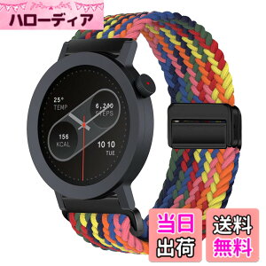 �y���������z[KeeFos] 22mm �o���h CMF by Nothing Watch 3 Pro/CMF by Nothing Watch Pro 2 �Ή� �����o���h �i�C�����f�� ���C�o�b�N�� �}�O�l�b�g���o�b�N�� �ւ��x���g �݊��� �L�k�� �T�C�Y���� �҂݃u���X