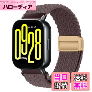 �y���������z[KeeFos] 22mm �o���h Xiaomi Watch S4/S3/Redmi Watch 5 Active/5 Lite �Ή� �����o���h �i�C�����f�� ���C�o�b�N�� �}�O�l�b�g���o�b�N�� �ւ��x���g �L�k�� �T�C�Y���� �҂� �ʋC�� �X�|�[�c ��