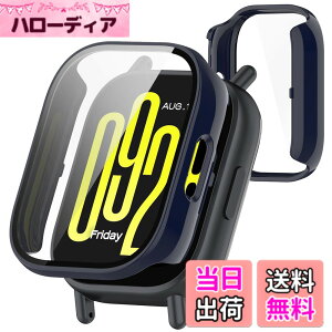 �y���������zTOORQR For �V���I�~ Redmi Watch 5 active �P�[�X �ی�J�o�[ �����^ PC+�K���X�f�� ��̌^ �S�ʕی� �w��h�~ �����ߗ� �����^ �Ռ��z�� Xiaomi Redmi Watch 5 active �J�o�[�Ή� �F�F�u���[