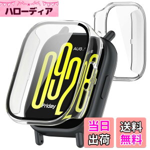 �y���������zTOORQR For �V���I�~ Redmi Watch 5 active �P�[�X �ی�J�o�[ �����^ PC+�K���X�f�� ��̌^ �S�ʕی� �w��h�~ �����ߗ� �����^ �Ռ��z�� Xiaomi Redmi Watch 5 active �J�o�[�Ή� �F�F�N���A