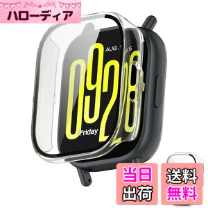 �y���������zINIAYOH For Redmi Watch 5 Lite �J�o�[ �i�V���I�~�jRedmi Watch 5 Lite �ی�P�[�X �����K���X�t�B����+���ϏՌ�PC�t���[�� ���˒ጸ �w��h�~ �y�ʃX�����݌v �F�F�N���A�A�T�C�Y�F5 Active 2