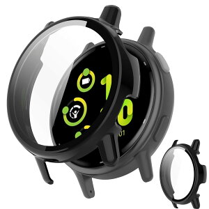 �y���������zINIAYOH For Garmin vivoactive 5 �J�o�[ �K�[�~�� vivoactive 5 �ی�P�[�X �����K���X�t�B����+���ϏՌ�PC�t���[�� ���˒ጸ �w��h�~ �y�ʃX�����݌v �F�F�u���b�N�A�T�C�Y�Fvivoactive 5