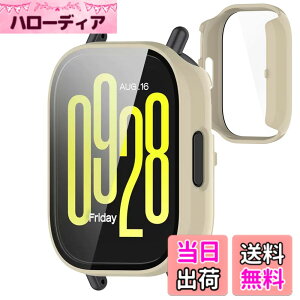 �y���������zJXRICH �Ή� xiaomi redmi watch 5 lite �P�[�X �Ή� �y�� PC+�����K���X �V���I�~ Redmi Watch 5 Lite �p �ی�J�o�[ �����x �����ȒP �ϏՌ� �S�ʕی� Redmi Watch 5 Lite �J�o�[�Ή� �F�F�z���C�g