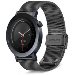 �y���������z[KeeFos] 22mm �o���h CMF by Nothing Watch 3 Pro/CMF by Nothing Watch Pro 2 �Ή� �����o���h ���� �ւ��x���g �X�e�����X�� �X�g���b�v �j�����p �����x���g �F�F�u���b�N�A�T�C�Y�FCMF by Nothing Wa