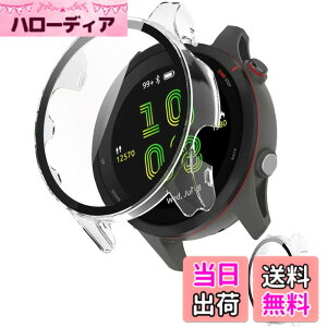 �y���������zINIAYOH For Garmin Forerunner 265/265 Music �J�o�[ �K�[�~�� Forerunner 265/265 Music �ی�P�[�X �����K���X�t�B����+���ϏՌ�PC�t���[�� ���˒ጸ �w��h�~ �y�ʃX�����݌v �F�F�N���A