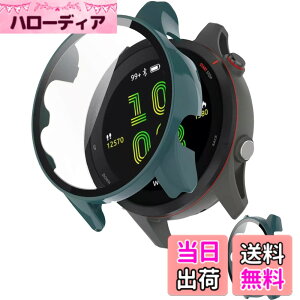 �y���������zINIAYOH For Garmin Forerunner 265/265 Music �J�o�[ �K�[�~�� Forerunner 265/265 Music �ی�P�[�X �����K���X�t�B����+���ϏՌ�PC�t���[�� ���˒ጸ �w��h�~ �y�ʃX�����݌v �F�F�O���[��