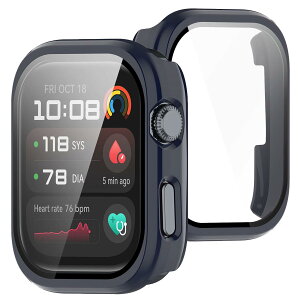 �y���������zBUITFOU For HUAWEI Watch D2 �J�o�[ D2 �P�[�X �����^ PC+�K���X�f�� ��̌^ �t�@�[�E�F�C D2 �P�[�X�Ή� �S�ʕی� �����^ �����ȒP �ϏՌ� �����ߗ� �w��h�~ ���h�~ �F�F�u���[