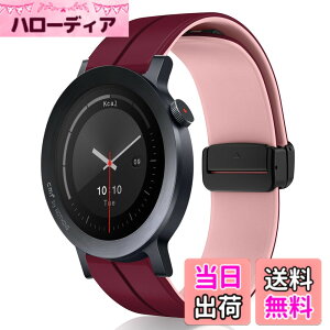 �y���������z[KeeFos] 22mm �o���h CMF by Nothing Watch 3 Pro/CMF by Nothing Watch Pro 2 �Ή� �����o���h �V���R���f�� ���C�o�b�N���t�� �}�O�l�b�g���o�b�N�� �ւ��x���g �_�炩�� �X�g���b�v �����\ �X