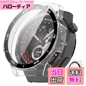 �y���������zTOORQR For �t�@�[�E�F�C HUAWEI WATCH GT 4 46mm�Ή� �P�[�X HUAWEI WATCH GT 4 �J�o�[�E�H�b�`�P�[�X �����K���X ��̌^ �ϏՌ� PC�f�ޒ����^ ���h�~ �S�ʕی� �w��h�~ ��U�h�~ �����x ����