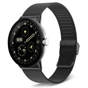 �y���������z[KeeFos] �o���h Google Pixel Watch 4 45mm 2025/Google Pixel Watch 3 45mm �Ή� �����o���h ���� �ւ��x���g �X�e�����X�� �X�g���b�v �j�����p �����x���g �O�[�O�� �s�N�Z���E�H�b�`4 45 mm/3 45 mm