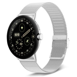 �y���������z[KeeFos] �o���h Google Pixel Watch 4 45mm 2025/Google Pixel Watch 3 45mm �Ή� �����o���h ���� �ւ��x���g �X�e�����X�� �X�g���b�v �j�����p �����x���g �O�[�O�� �s�N�Z���E�H�b�`4 45 mm/3 45 mm